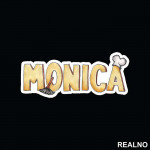 Monica Drawing - Friends - Prijatelji - Nalepnica