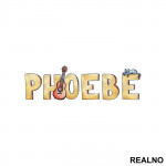 Phoebe Drawing - Friends - Prijatelji - Nalepnica