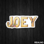 Joey Drawing - Friends - Prijatelji - Nalepnica