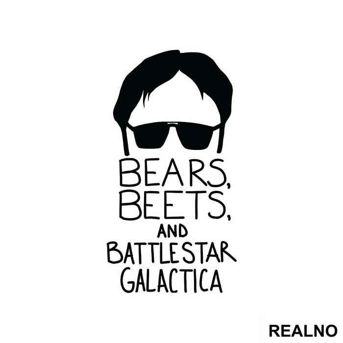 Bears, Beets, And Battlestar Galactica - The Office - Nalepnica
