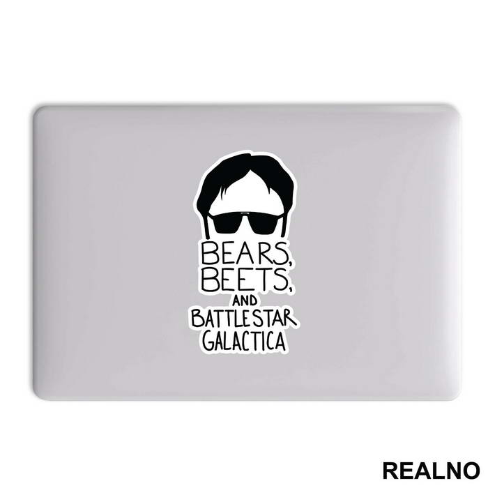 Bears, Beets, And Battlestar Galactica - The Office - Nalepnica