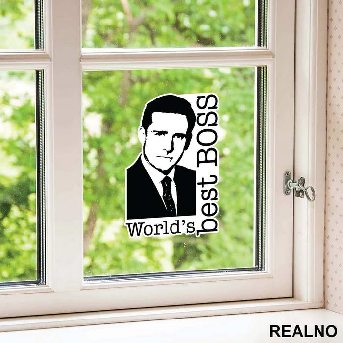 World's Best Boss - The Office - Nalepnica