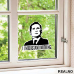I Understand Nothing - The Office - Nalepnica