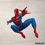 In Action - SpiderMan - Nalepnica