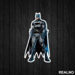 Standing With Closed Fists - Batman - Nalepnica