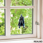 Standing With Closed Fists - Batman - Nalepnica