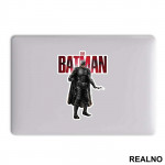 Standing With Red Logo - Batman - Nalepnica