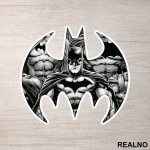 Inside A Bat Symbol - Batman - Nalepnica