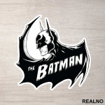 Side Profile Illustration - Batman - Nalepnica