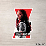Natasha Romanoff Portrait - Black Widow - Avengers - Nalepnica
