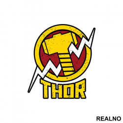 Color Logo - Thor - Avengers - Nalepnica Color Logo - Thor - Avengers - Nalepnica