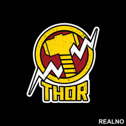 Color Logo - Thor - Avengers - Nalepnica Color Logo - Thor - Avengers - Nalepnica