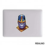Head Illustration - Thanos - Avengers - Nalepnica