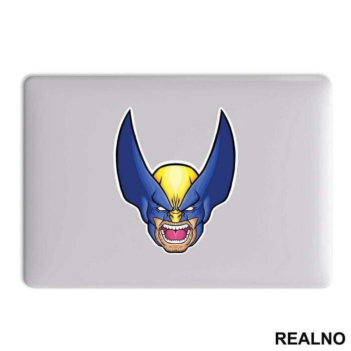 Head Drawing - Wolverine - Avengers - Nalepnica
