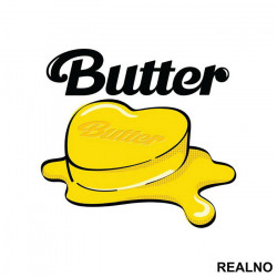 Butter - BTS - Bangtan Boys - Muzika - Nalepnica Butter - BTS - Bangtan Boys - Muzika - Nalepnica
