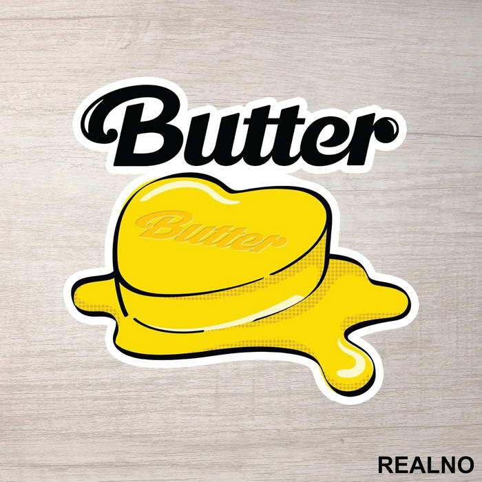 Butter - BTS - Bangtan Boys - Muzika - Nalepnica