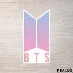 Logo - Color - BTS - Bangtan Boys - Muzika - Nalepnica
