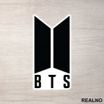 Logo - Black - BTS - Bangtan Boys - Muzika - Nalepnica