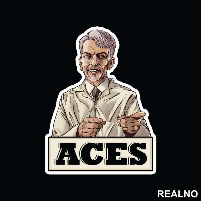 Aces - Fargo - Nalepnica