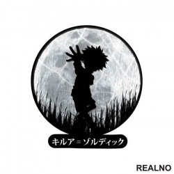 Killua - Moon - Hunter x Hunter - Nalepnica Killua - Moon - Hunter x Hunter - Nalepnica