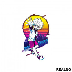 Killua - Colors - Hunter x Hunter - Nalepnica Killua - Colors - Hunter x Hunter - Nalepnica