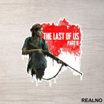 Ellie And Logo - Melting - The Last Of Us - Nalepnica