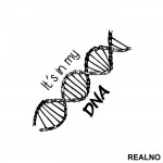 It's In My DNA - Bickilovi - Bike - Nalepnica