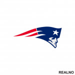 New England Patriots - NFL - Američki Fudbal - Nalepnica