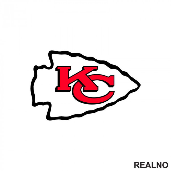 Kansas City Chiefs - NFL - Američki Fudbal - Nalepnica