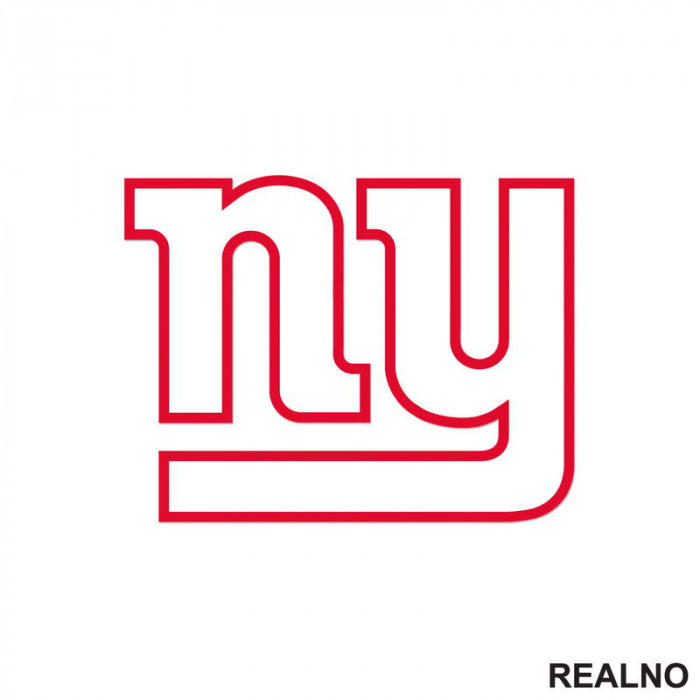 New York Giants - NFL - Američki Fudbal - Nalepnica