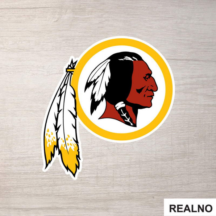 Washington Redskins - NFL - Američki Fudbal - Nalepnica