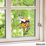 Minnesota Vikings - NFL - Američki Fudbal - Nalepnica