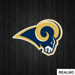 Los Angeles Rams - NFL - Američki Fudbal - Nalepnica