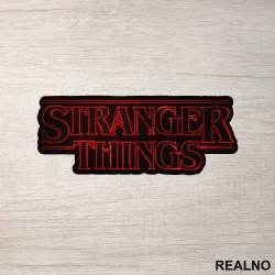 Red Logo - Stranger Things - Nalepnica Red Logo - Stranger Things - Nalepnica