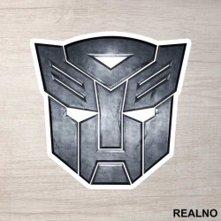 Autobot Metallic Logo - Transformers - Nalepnica Autobot Metallic Logo - Transformers - Nalepnica