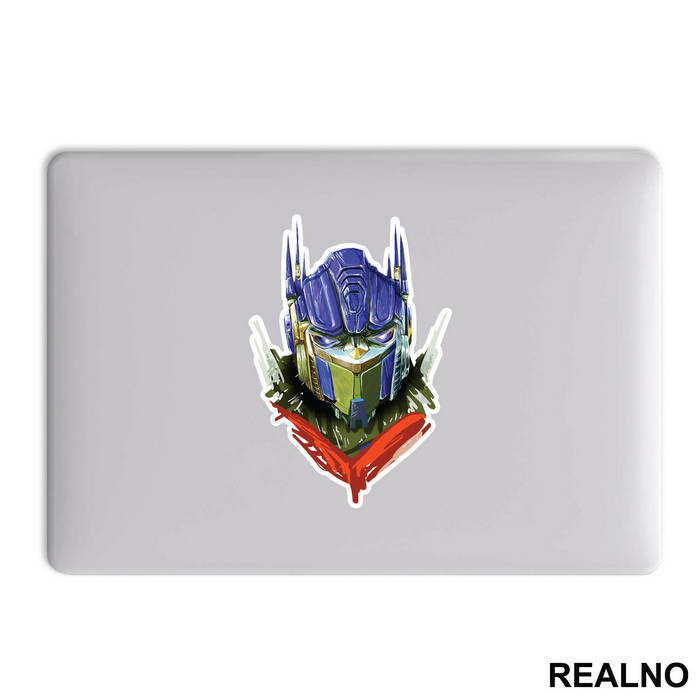 Optimus Prime - Rough Drawing - Transformers - Nalepnica