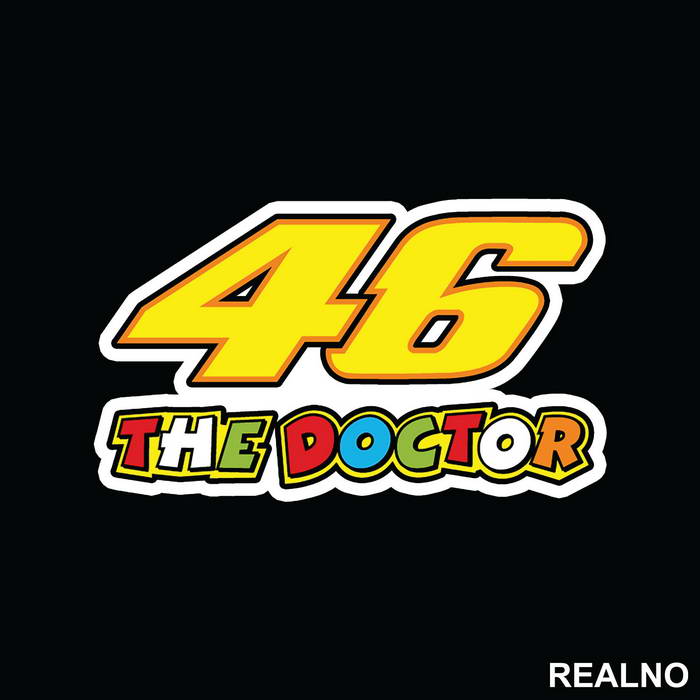 Colors - Rossi - 46 - MotoGP - Sport - Nalepnica