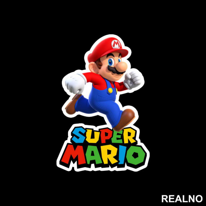 Super Mario - Games - Nalepnica