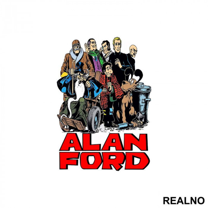 Whole Crew - Alan Ford - Nalepnica