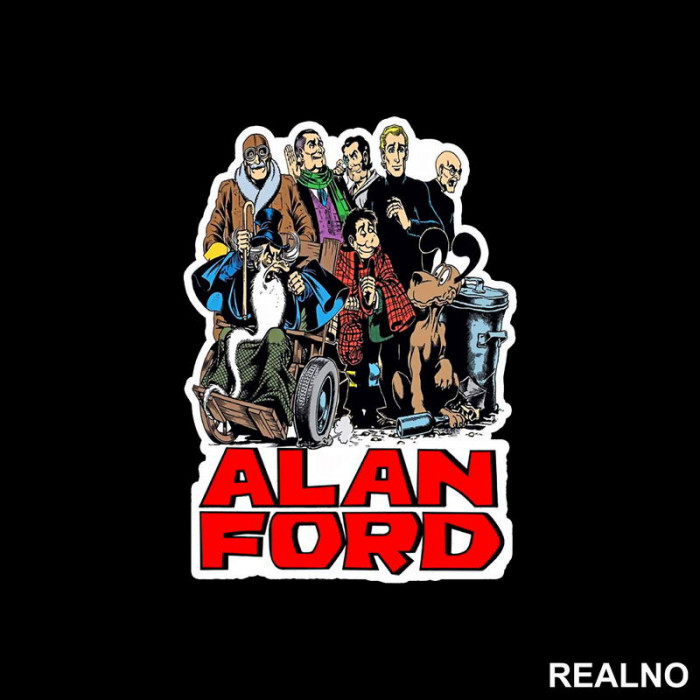 Whole Crew - Alan Ford - Nalepnica