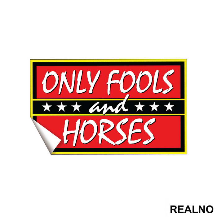 Logo - Only Fools And Horses - Mućke - Nalepnica