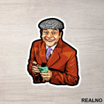 Del Boy - Caricature - Only Fools And Horses - Mućke - Nalepnica