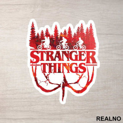 Red Woods - Stranger Things - Nalepnica Red Woods - Stranger Things - Nalepnica