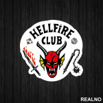 Hellfire Club - Stranger Things - Nalepnica