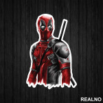 You know how they say “cancer” in Spanish? - El cancer. - Deadpool - Nalepnica