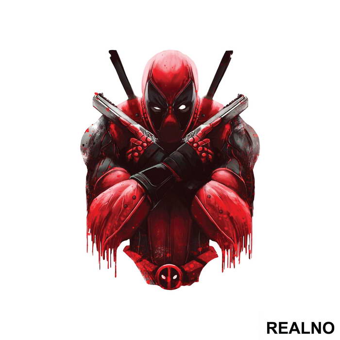 With great power comes great merchandising opportunity - Deadpool - Nalepnica