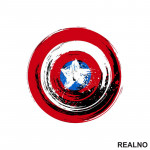 Shield - Drops - Captain America - Avengers - Nalepnica
