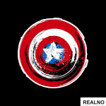 Shield - Drops - Captain America - Avengers - Nalepnica