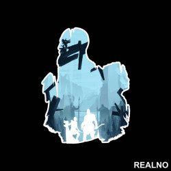 Blue - Sailing - God Of War - Nalepnica Blue - Sailing - God Of War - Nalepnica