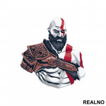 Dripping - Kratos - God Of War - Nalepnica